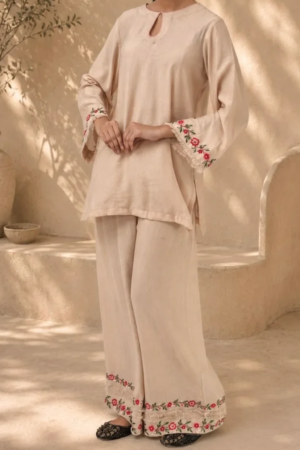 Blush bloom | Shirt & Trouser